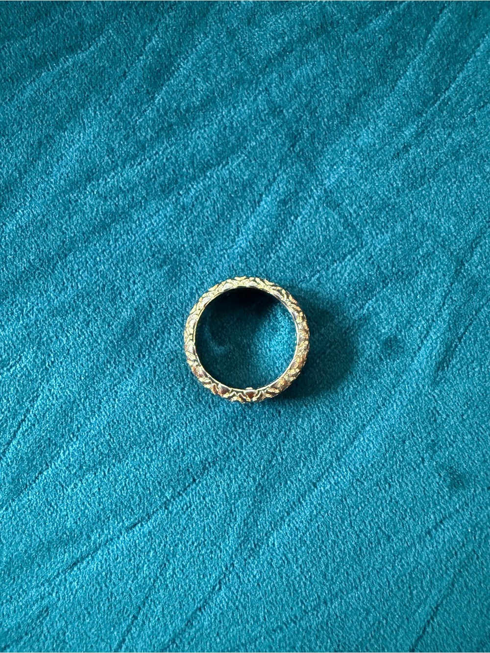 Kendra Scott Gold Harper Filigree Dome Ring Size 7 - Picture 3 of 5